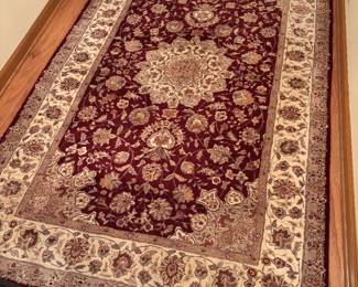 Silk + Wool Rug 5'3 x 8'3