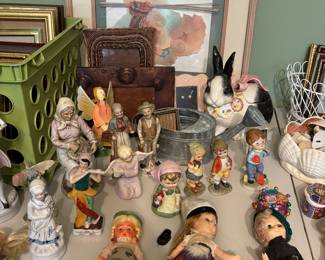 Vintage Dolls + Figurines