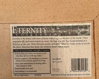 Silk + Wool Rug 5'3 x 8'3