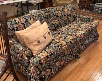 Vintage Floral Sofa