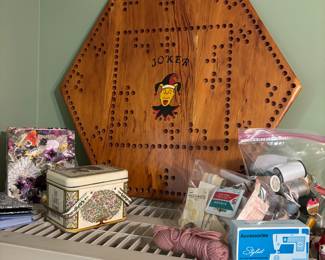 Vintage Joker Marble Game