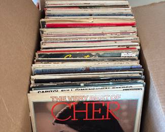 Vintage Vinyl Record Albums