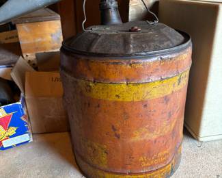 old gas can