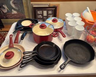 Cast Iron Skillets and cookware