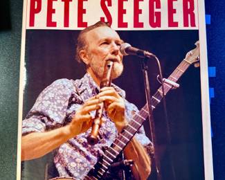 Carry It On by Pete Seeger and Bob Reiser; with personalized letter from Pete Seeger