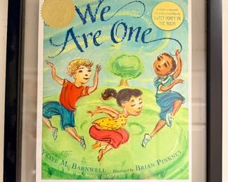 "We are One" by Ysaye Barnwell framed cover art