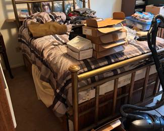 1 of many brass beds