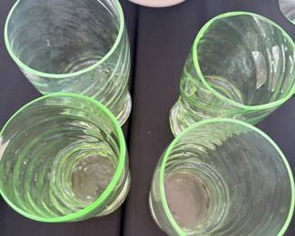 uranium (vaseline) glass.