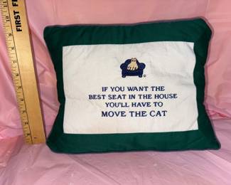 Cat Pillow $5.00
