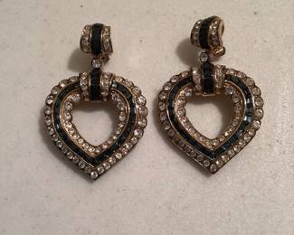 Clip On Heart Earrings $12.00