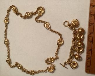 Anne Klein Necklace and Bracelet $45.00