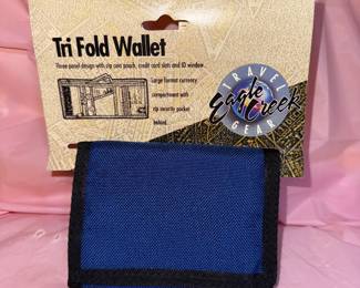 Tri Fold Wallet $3.00