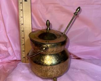 Brass Fireplace Smudge Pot $25.00