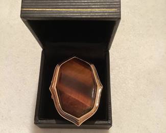 Barse Brown Ring size 7 $32.00