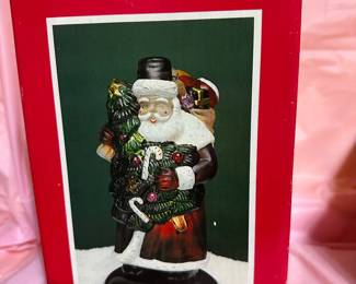 Old World Christmas Santa with tree Light $45.00