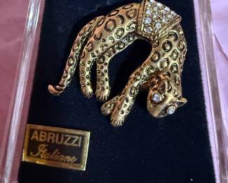 Abruzzi Leopard Brooch $6.00