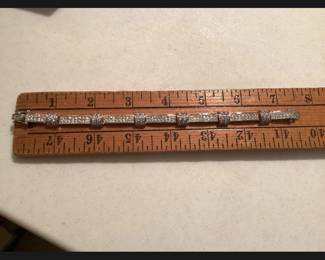 Sterling Silver 7" Tennis Bracelet $32.00