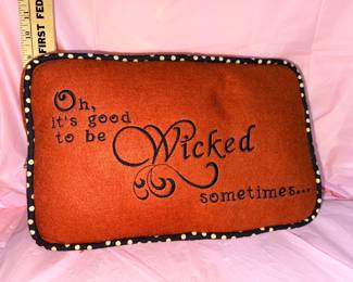 Wicked Pillow $5.00