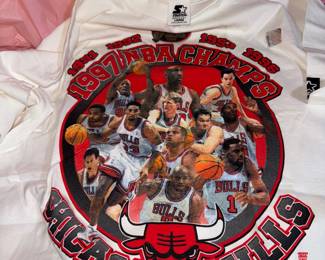 Large 1997 NBA Champs Starter Shirt $20.00