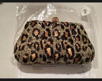 Off Park Leopard Purse $24.00