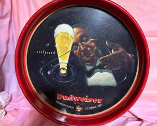 Budweiser Beer Tray $12.00