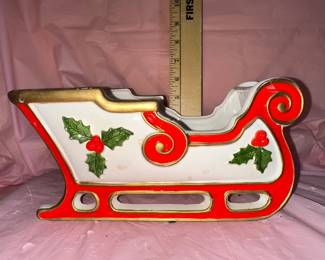 Fitz and Floyd Santa Sleigh $12.00