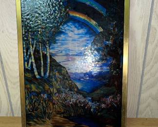 Colored Glass Window Art $24.00