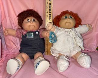 2 Cabbage Patch Dolls $28.00
