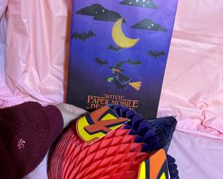 Hallmark Witch and Pumpkin $10.00 for both 