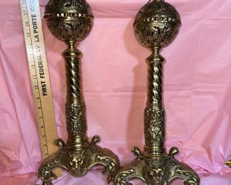 Georgian Andirons $400.00
