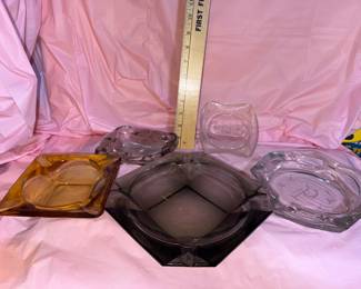 5 Ashtrays $16.00