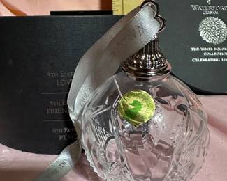 Waterford Times Square Ball Ornament $25.00