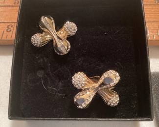 CN Crown Nine Clip On Earrings $40.00