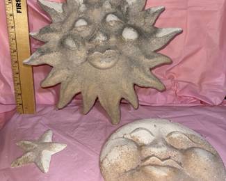 Sun, Moon and Starfish Wall Hangings $12.00