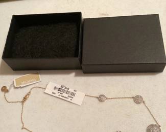 Michael Kors Crystal Pave Necklace $18.00