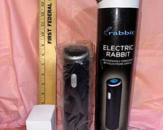 Electric Rabbit Wine Bottle Opener $8.00