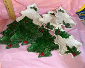7 Tree Plates $14.00