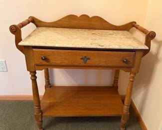 Marble Topped Washstand