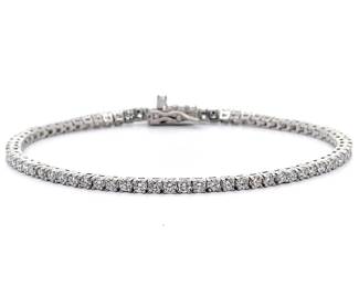 Classic 3 Carat Diamond Tennis Bracelet