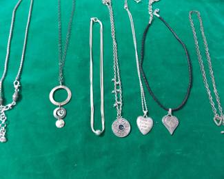 Sterling necklaces