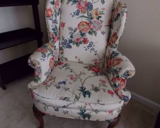 wing back chair