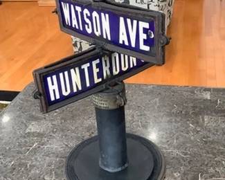 Actual street sign from Newark, NJ