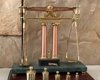 180th Anniversary Gold Rush Balance Scale