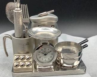 Miniature clock of country kitchen