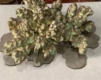 58 lbs solid nickel sculpture