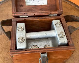 Fairbanks Morse Weight set with nestling small weights inside