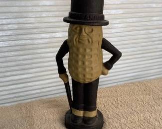 Mr Peanut cast iron