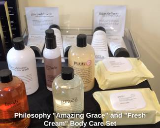 Philosophy Amazing Grace and Fresh Cream Body Care Set