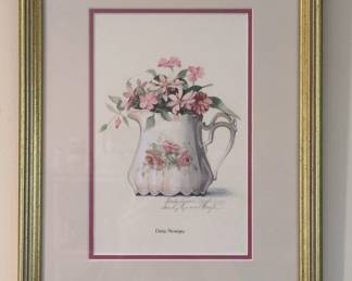 Sandy Lynam Clough Daisy Nosegay Signed Art Print