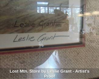 Lost Mtn. Store by Leslie Grant Artists Proof fourth image